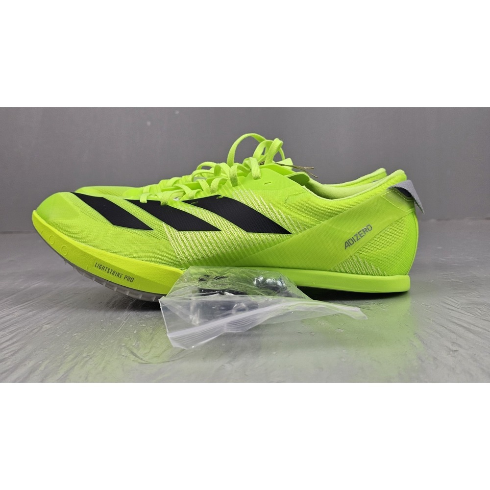 NEW Adidas Adizero Finesse Track Spikes Mens 9 Lucid Lemon Volt Black IG2018